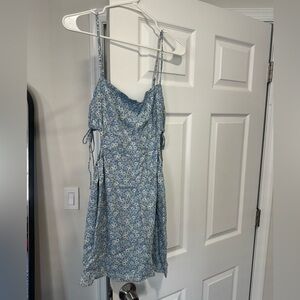 Abercrombie sundress floral with side cut outs